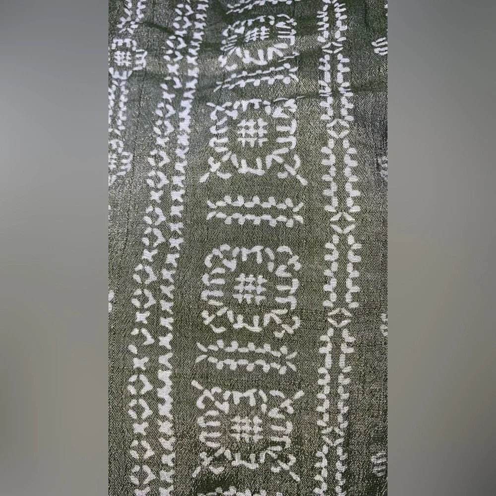 St. John’s Bay Green Trible Shirt - Picture 7 of 7